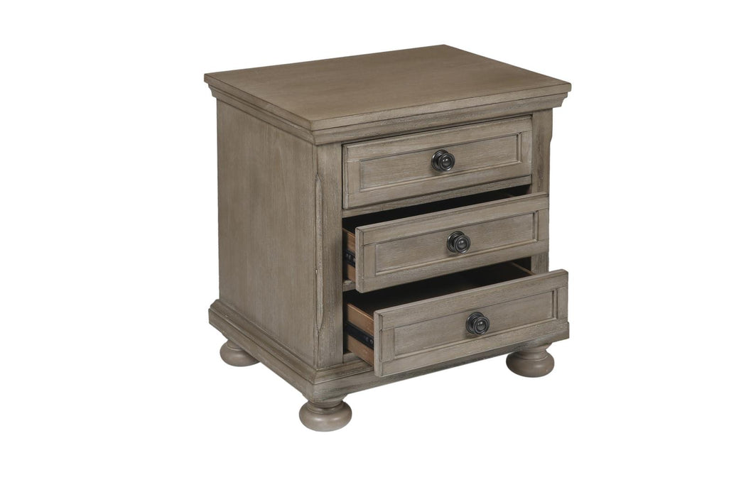New Classic Furniture Allegra Youth Nightstand in Pewter