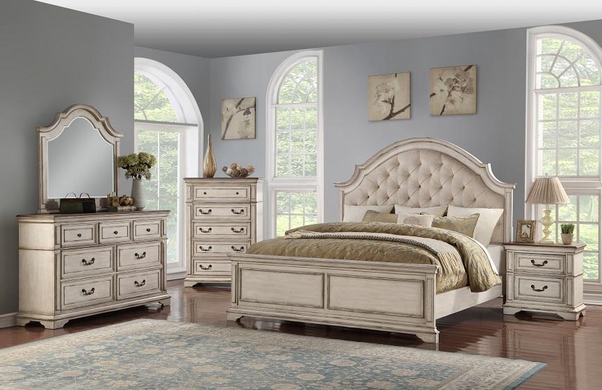 New Classic Furniture Anastasia California King Bed in Royal Classic